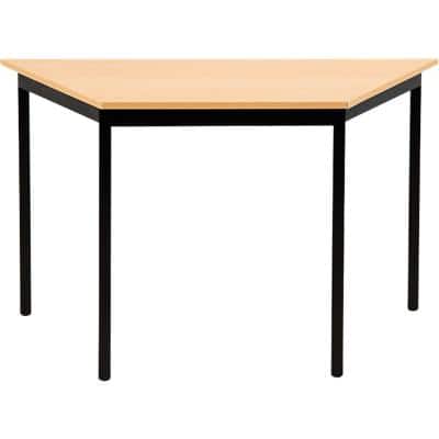 Table trapézoïdale Sodematub Trapézoïdal Noir Fer Noir 1200 x 600 x 740 mm