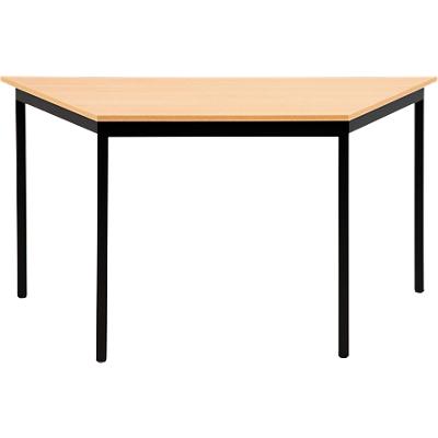 Table trapézoïdale Sodematub Trapézoïdal Noir Fer Noir 1400 x 700 x 740 mm