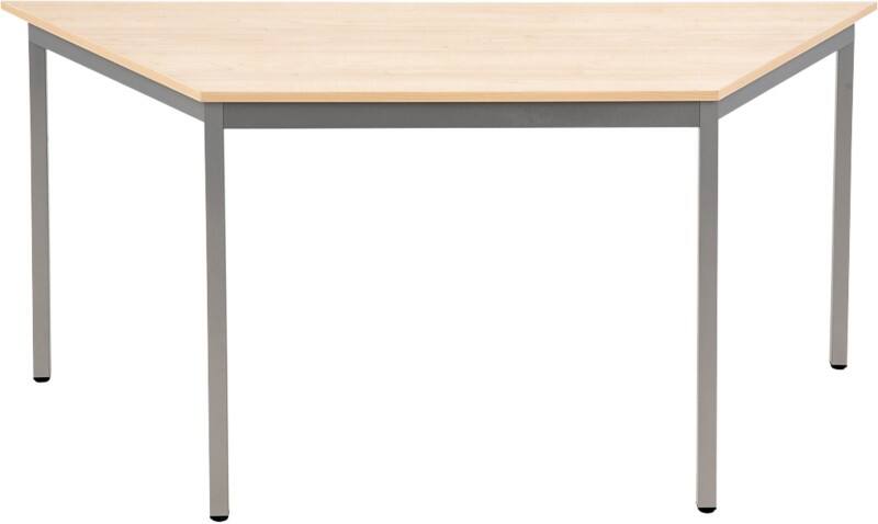 Table trapézoïdale Sodematub Trapézoïdal Hêtre Fer Argenté 1600 x 800 x 740 mm