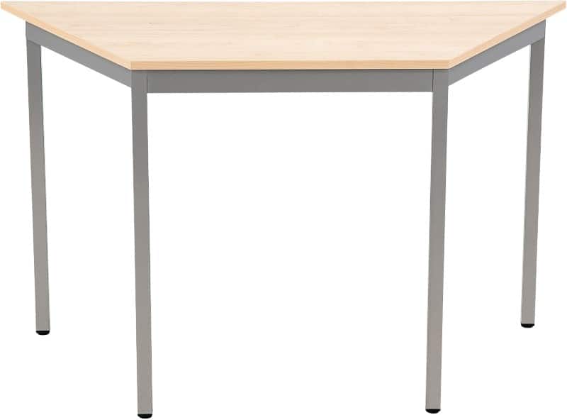 Table trapézoïdale Sodematub Trapézoïdal Hêtre Fer Argenté 1200 x 600 x 740 mm