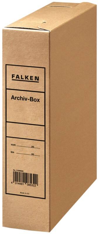 Boîte d'expédition Falken 11286713000F A4 Carton 8 (L) x 30 (P) x 32 (H) cm Brun 25 Unités
