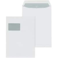 Enveloppes Mail Media Avec fenêtre C4 Patte gommée Blanc 100 g/m² 250 Unités