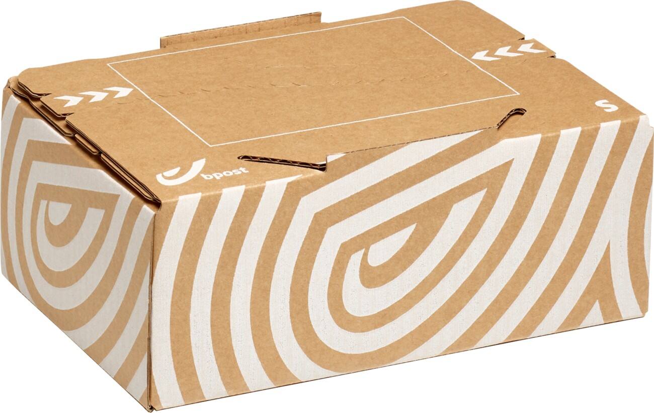Boîte d’expédition bpost Carton 390 (L) x 285 (P) x 80 (H) mm Brun 10 Unités