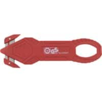 Cutter WEDO 78864 Rouge 0,8 x 4,6 x 15,2 cm