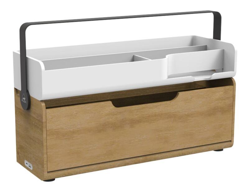 Station de travail Alba DKBOX Hauteur pas réglable 15 " 450 x 15 x 257 mm Multicolore