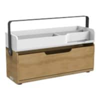 Station de travail Alba DKBOX Hauteur pas Réglable 15 " 450 x 15 x 257 mm Multicolore