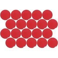 Aimants pour tableau blanc Maul Rouge 2 kg Capacité de charge 33 mm 20 Unités