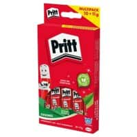 Bâton de colle Pritt Rouge 11 g 10 unités