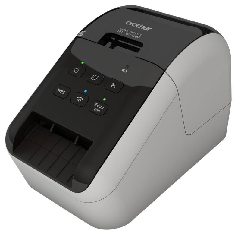 Imprimante d’étiquettes Brother QL810WC Impression rouge et noir Sans fil