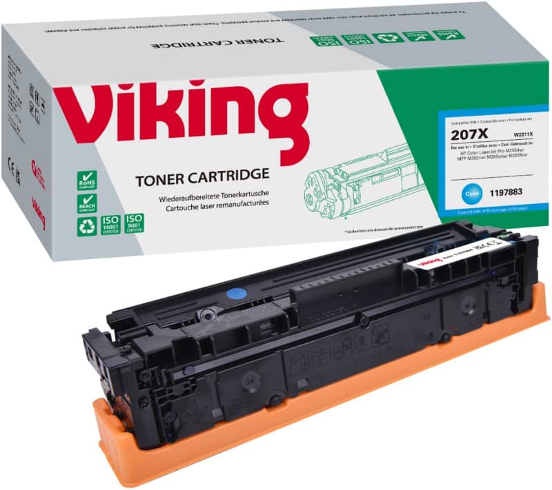 Toner Viking Compatible HP 207X W2211X Cyan