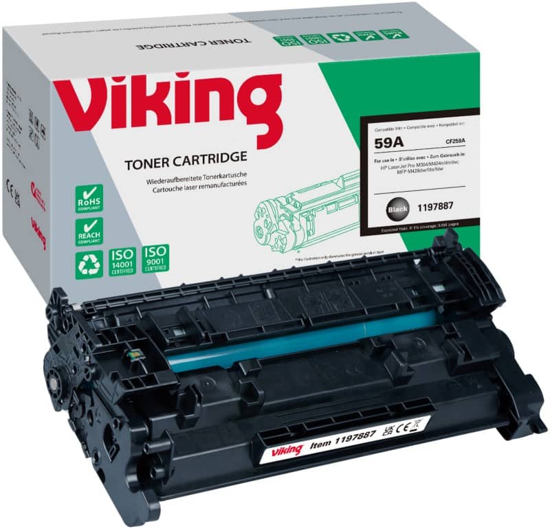 Toner Viking Compatible HP CF259A Noir