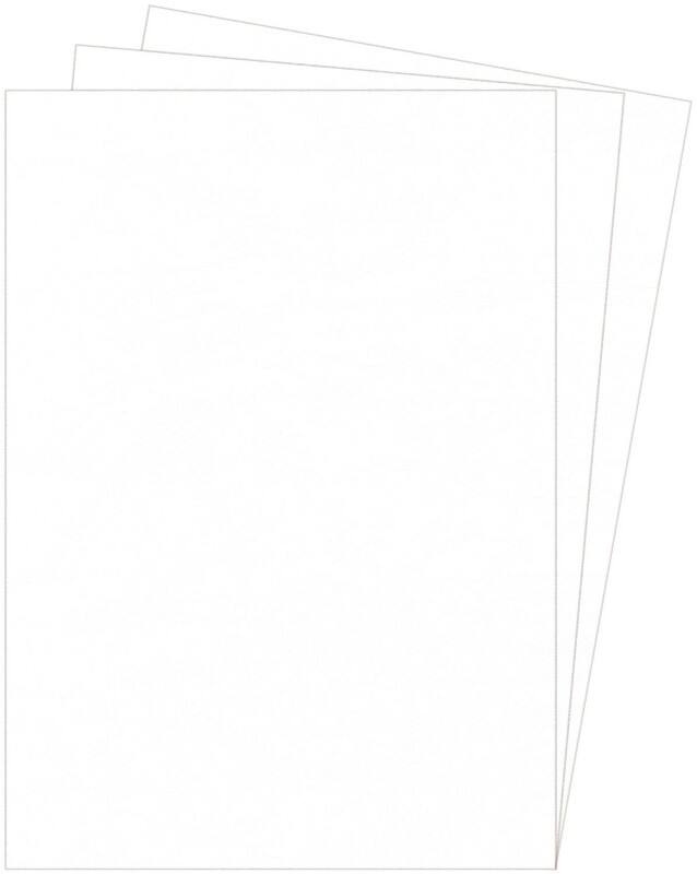 Couverture pour reliure Fellowes Delta A4 Pâte à papier Blanc 25 Unités