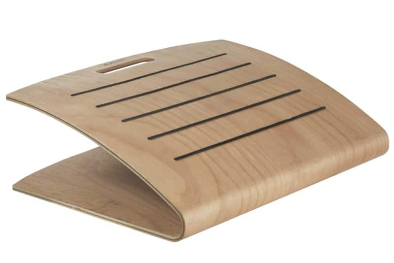 Repose-pieds Alba Hauteur pas réglable Brun 450 x 350 x 135 mm