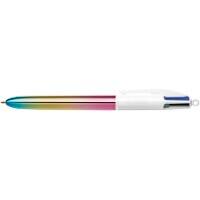 Stylo-bille BIC 4 Colours Gradient Rétractable Multicolore 0,4 mm Moyen Bille Rechargeable