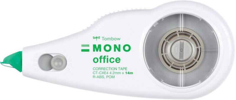 Ruban correcteur Tombow MONO office Rechargeable 4.2 mm 14 m