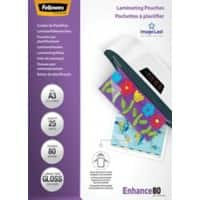 Pochettes de plastification Fellowes ImageLast A3 Brillant 80 microns Transparent 25 unités