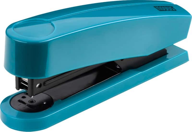 Agrafeuse Novus NOVUS OFFICE 020-1953 Demi bande 24/6 Bleu pétrole 25 Feuilles Métal, Plastique
