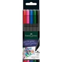 Stylo-feutre Faber-Castell Grip 0,4 mm Assortiment 5 Unités