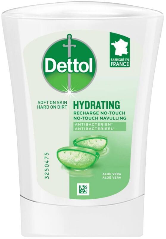 Savon pour les mains Dettol Aloe Vera Sans contact Recharge 250 ml