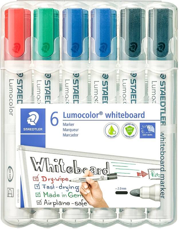 Marqueur pour tableau blanc STAEDTLER Assortiment 6 unités