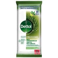 Lingettes nettoyantes Dettol Tru Clean Eucalyptus + Lime 48 unités