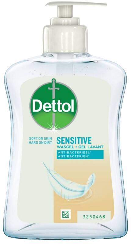 Savon liquide pour les mains Dettol Sensitive Pompe doseuse antibactérien Gel 47220648 250 ml