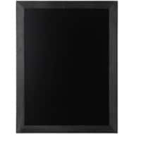 Tableau noir SHOWDOWN Montage mural 50 (L) x 2 (P) x 60 (H) cm Noir