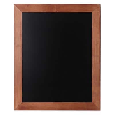 Tableau noir Showdown Montage mural 40 x 2 x 50 cm (l x p x h) Brun clair