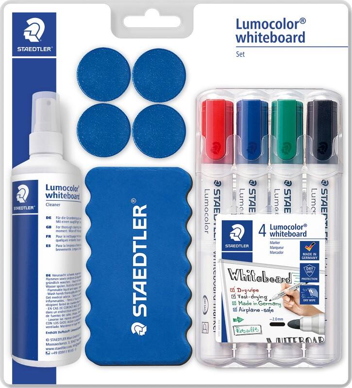 Marqueur pour tableau blanc STAEDTLER Lumocolor Assortiment 2 mm 7 Unités