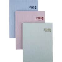 Agenda Brepols Timing 2026 Spécial 1 Semaine sur 2 pages Allemand, Anglais, Français, Italien, Néerlandais, Espagnol Bleu 0,136,2065,06,6,0