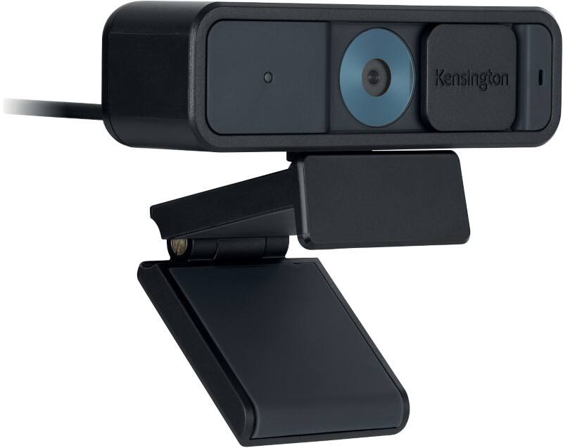Webcam Kensington ProVC K81175WW Avec fil 1920 x 1080 Mégapixels Full HD USB-A USB-C Microphone Noir