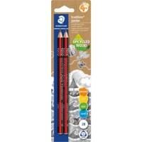 Crayon STAEDTLER 2B Jumbo 1285 2 Unités