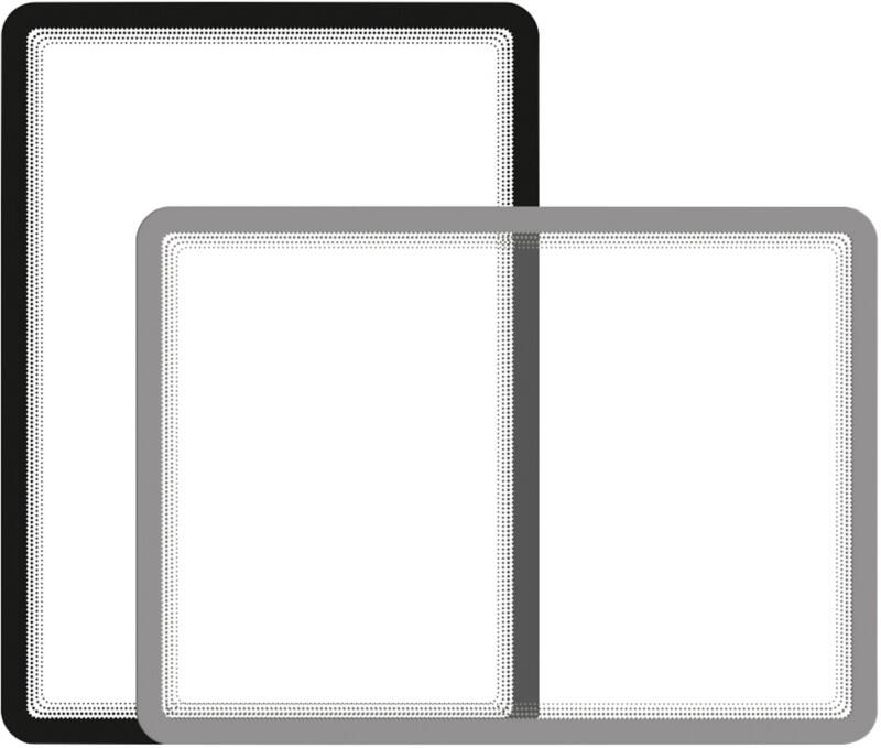 Cadre d'affichage Djois Magneto A4 Adhésif Gris Adhésif PP, PVC 194950 23 (L) x 0,2 (P) x 31,7 (H) cm 2 Unités