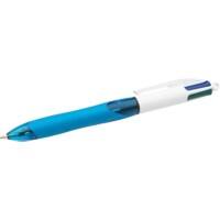 Stylo-bille BIC 4 Colours Grip  Multicolore Pointe moyenne Rechargeable