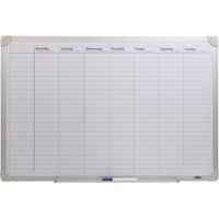 Planificateur hebdomadaire Magnétique DESQ 4121 Blanc 90 x 60 cm