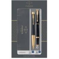 Stylo-bille Parker Urban 2093381 Rétractable Bleu 1 mm Moyen Bille Rechargeable 2 Unités
