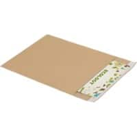 Pochette d’envoi RAJA Bande adhésive Brun 240 (l) x 300 (H) mm Sans Fenêtre 125 g/m² Recyclé 30% 350 Unités