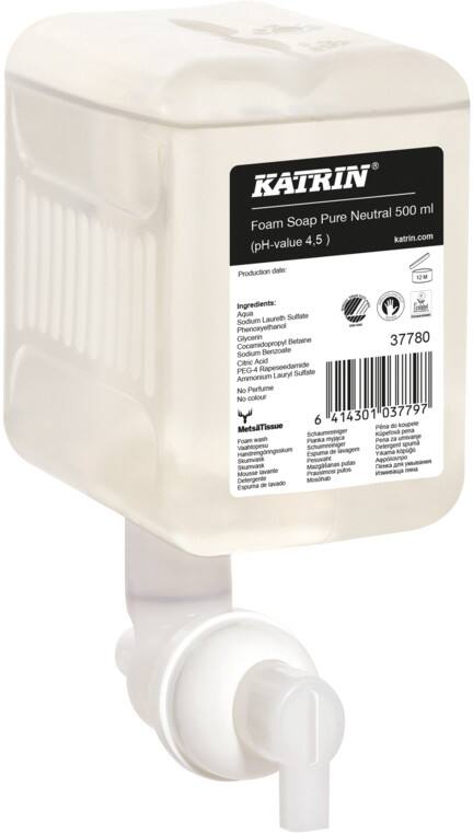 Savon pour les mains Katrin 500 ml 12 Unités