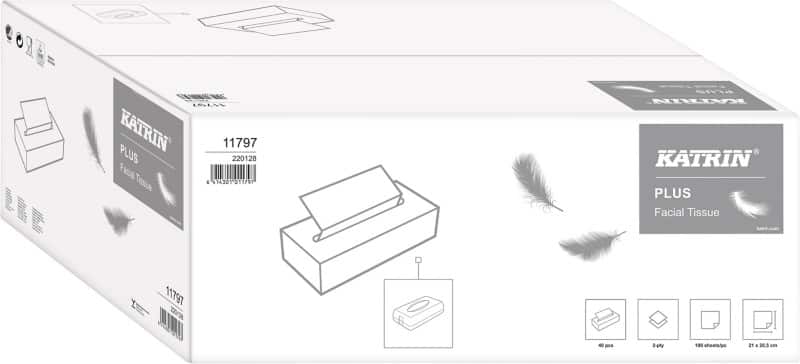Mouchoirs Katrin 11797 100 Feuilles 2 Plis
