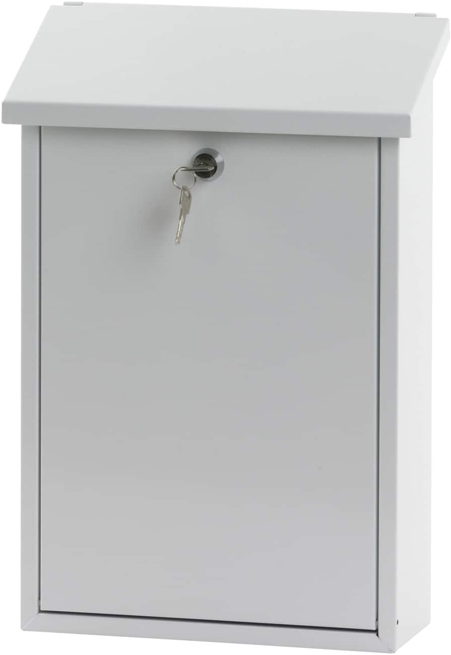 Boîte aux lettres V-PART Toledon Blanc Acier galvanisé 27 x 12 x 40 cm