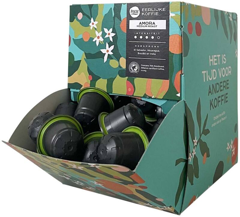 Capsules de café Peeze Amora 100 unités