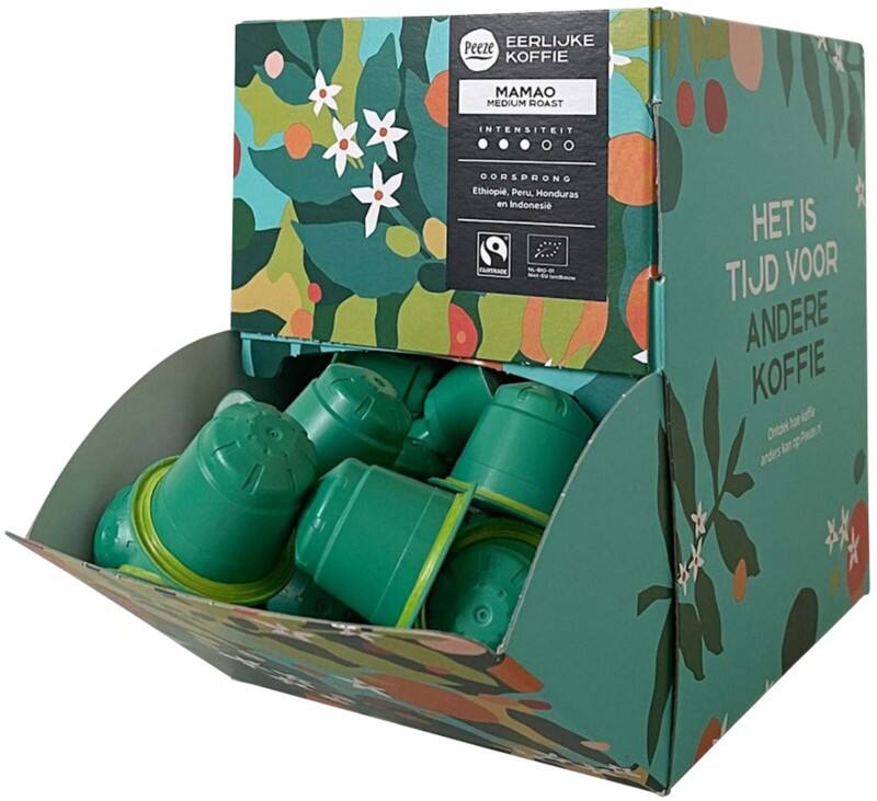 Capsules de café Peeze Mamao Certifié Fairtrade 100 unités