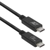 Câble USB ACT AC7402 Noir 2 m