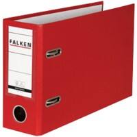 Classeur à levier Falken A5 80 mm Rouge 11285749000F Carton, PP (Polypropylène) Paysage