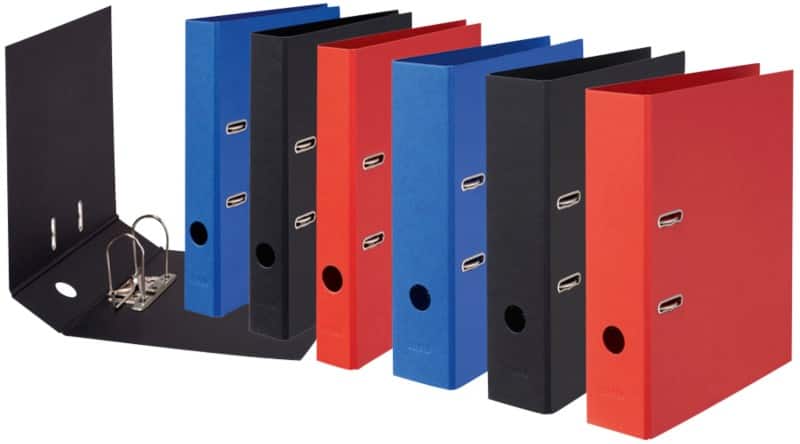 Classeur à levier Falken Étroit PURE Color A4 50 mm Assortiment 2 Anneaux FALK15081680 Plastique  10 Unités