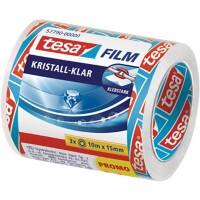 Ruban adhésif tesa tesafilm crystal clear Transparent 40 (l) mm PP (Polypropylène) 3 unités