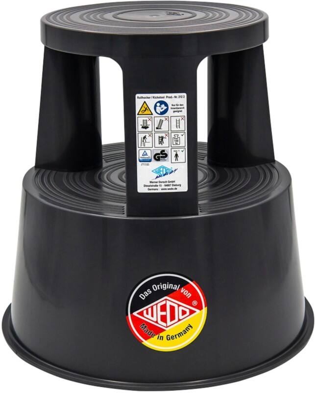 Marchepied WEDO 212212 PP (Polypropylène) Gris 44 x 44 x 43 cm