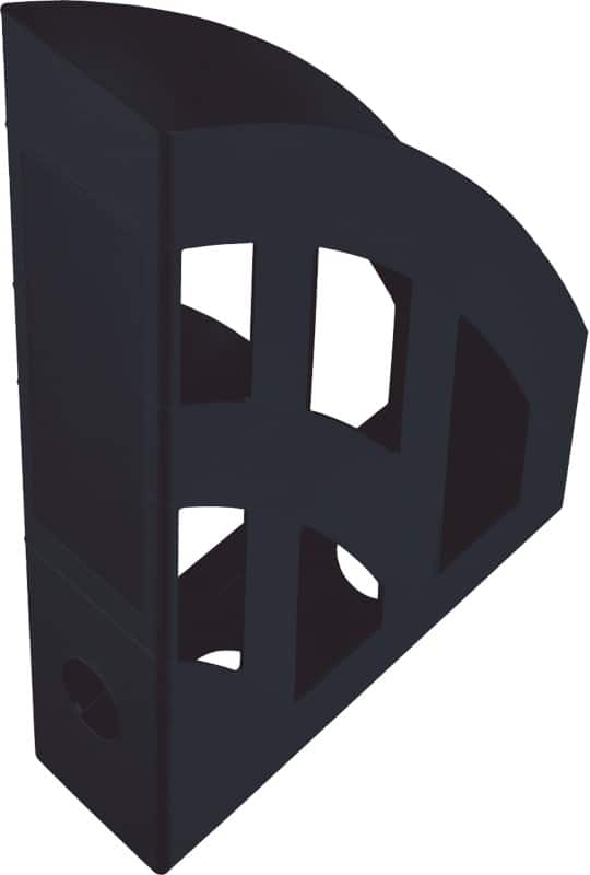 Porte-revues Helit The Green A4 Noir 5,6 x 15 cm