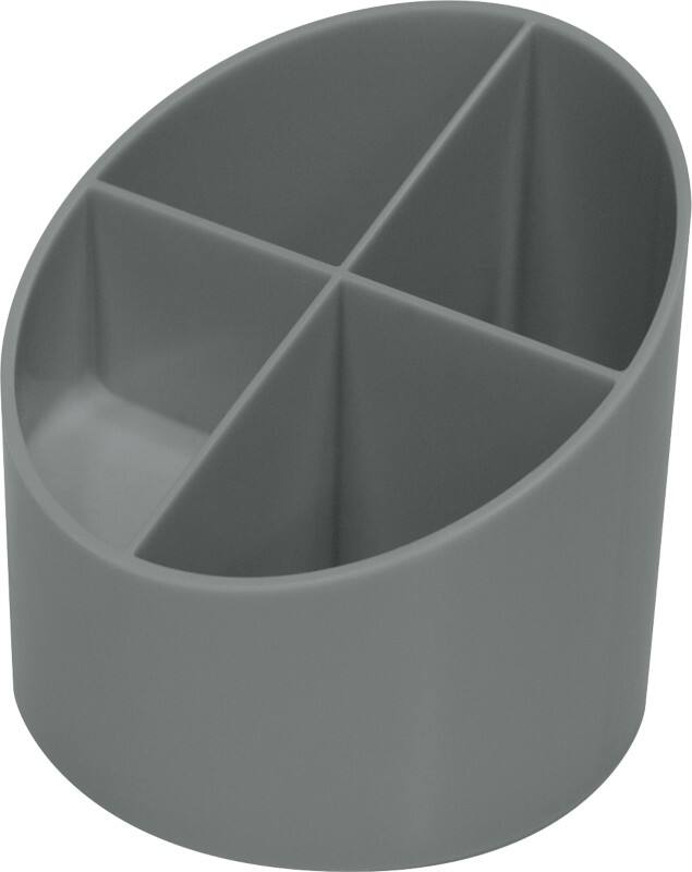 Pot à crayons Helit The Green Cross Gris 11 x 10,5 cm
