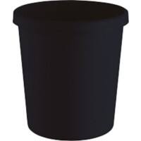 Corbeille à papier Helit The Green German Noir 18 L